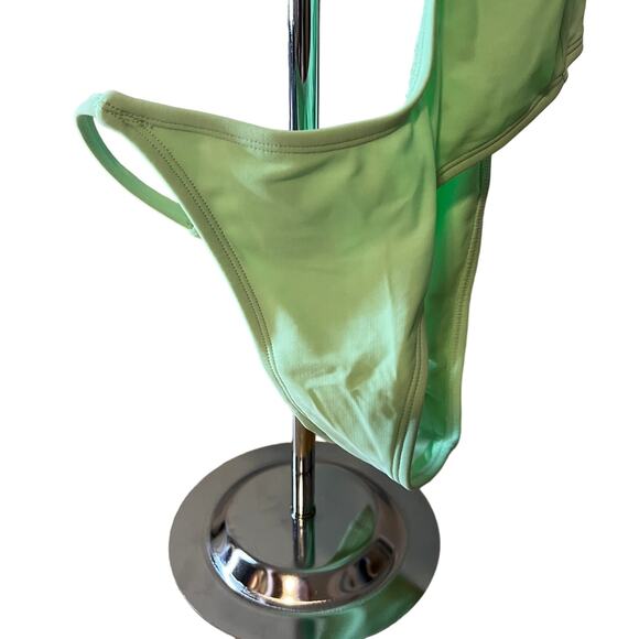 Wild Fable Women's Light Green Cut Out One Piece Swimsuit - Size XXS - NWT - Picture 8 of 8